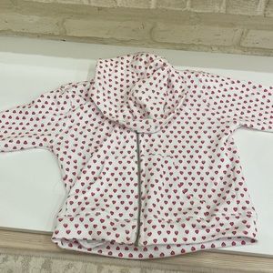 Roller rabbit heart sweatshirt